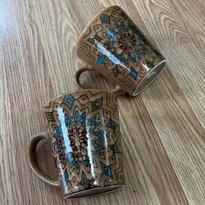Great Gathering Set Of Two Coffee Mugs